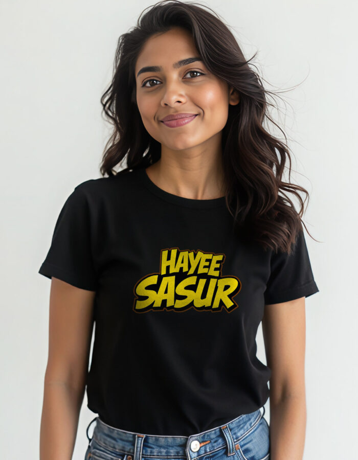 "Hayee sasur" Hindi T-shirt - Image 5