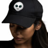 Alien emoji printed Baseball cap