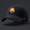Hot face emoji printed Baseball cap