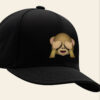Monkey emoji printed Baseball cap