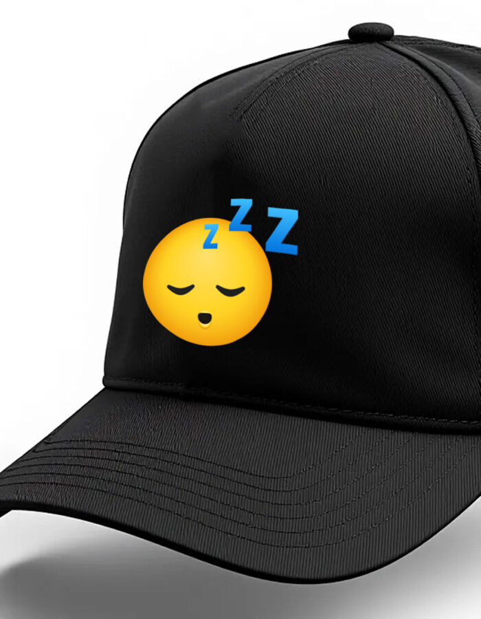 Sleeping face emoji printed Baseball cap - Image 9