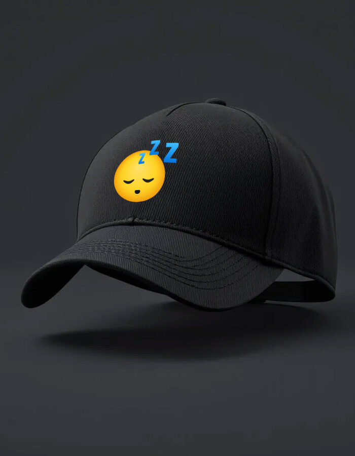 Sleeping face emoji printed Baseball cap - Image 7
