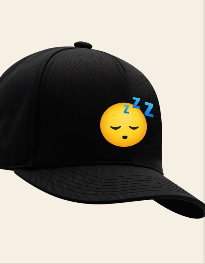 Sleeping face emoji printed Baseball cap - Image 5