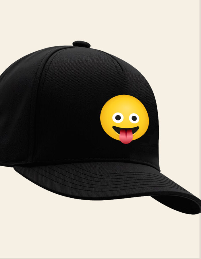 Smiling face with heart eyes emoji printed Baseball cap - Image 5