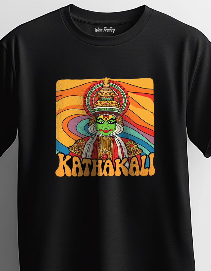 Rainbow Kathakali Groove T-shirt for Men and Women - Image 7