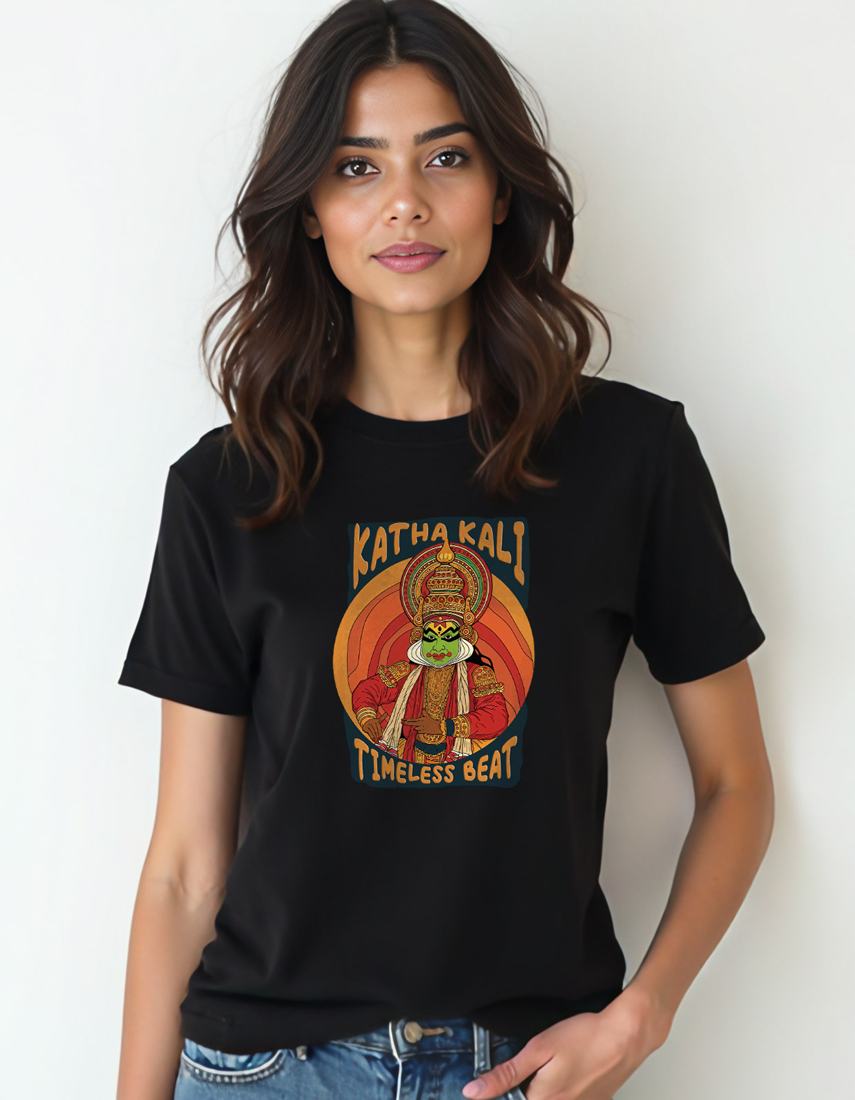 Kathakali Timeless Beat Printed T-shirt for Men and Women T-shirt