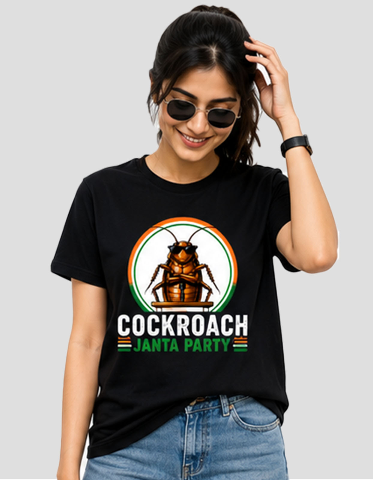 Cockroach Janata Party T-shirt - Image 2
