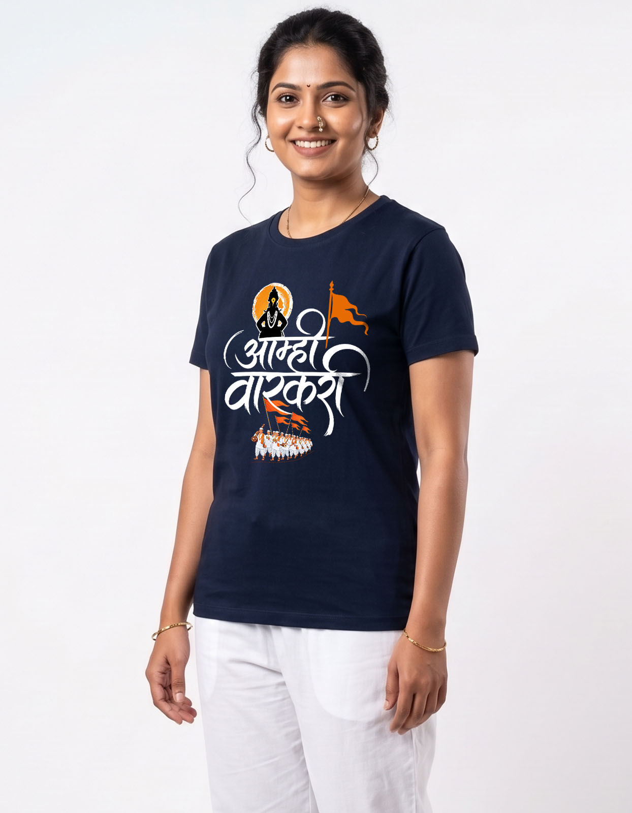 "Aamhi Varkari" T-Shirt - Image 11