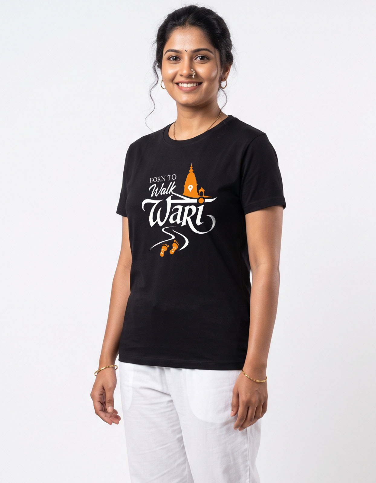 Born To Walk Wari T-shirt - Image 5
