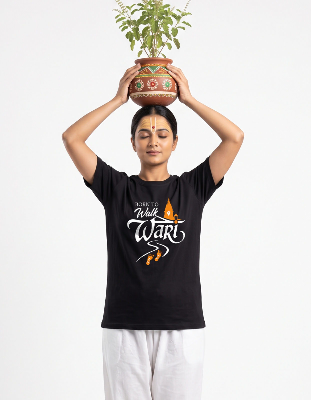 Born To Walk Wari T-shirt - Image 7