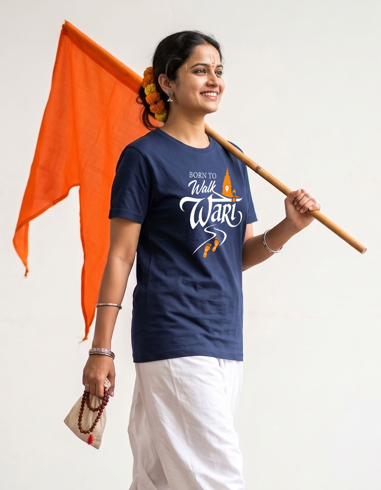 Born To Walk Wari T-shirt