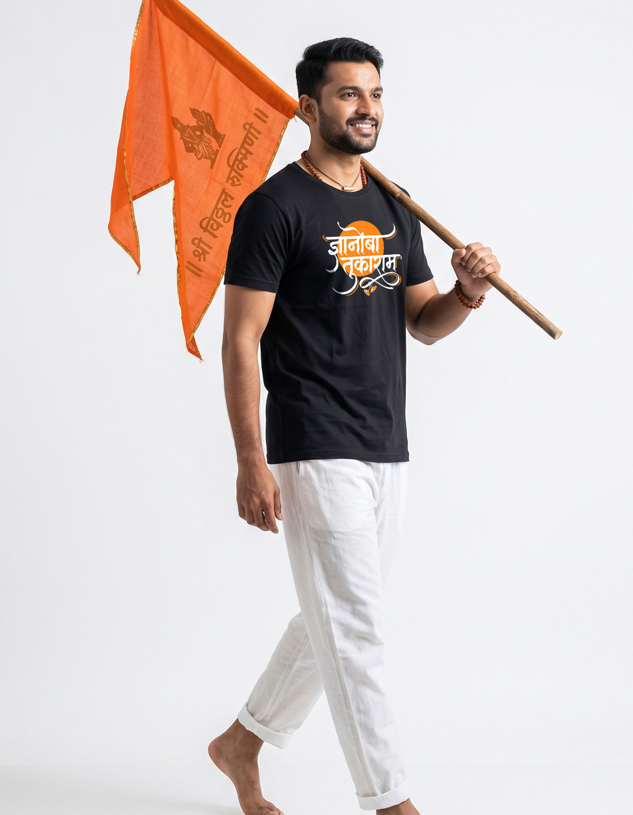 Dnyanoba Tukaram Varkari T-shirt - Image 2