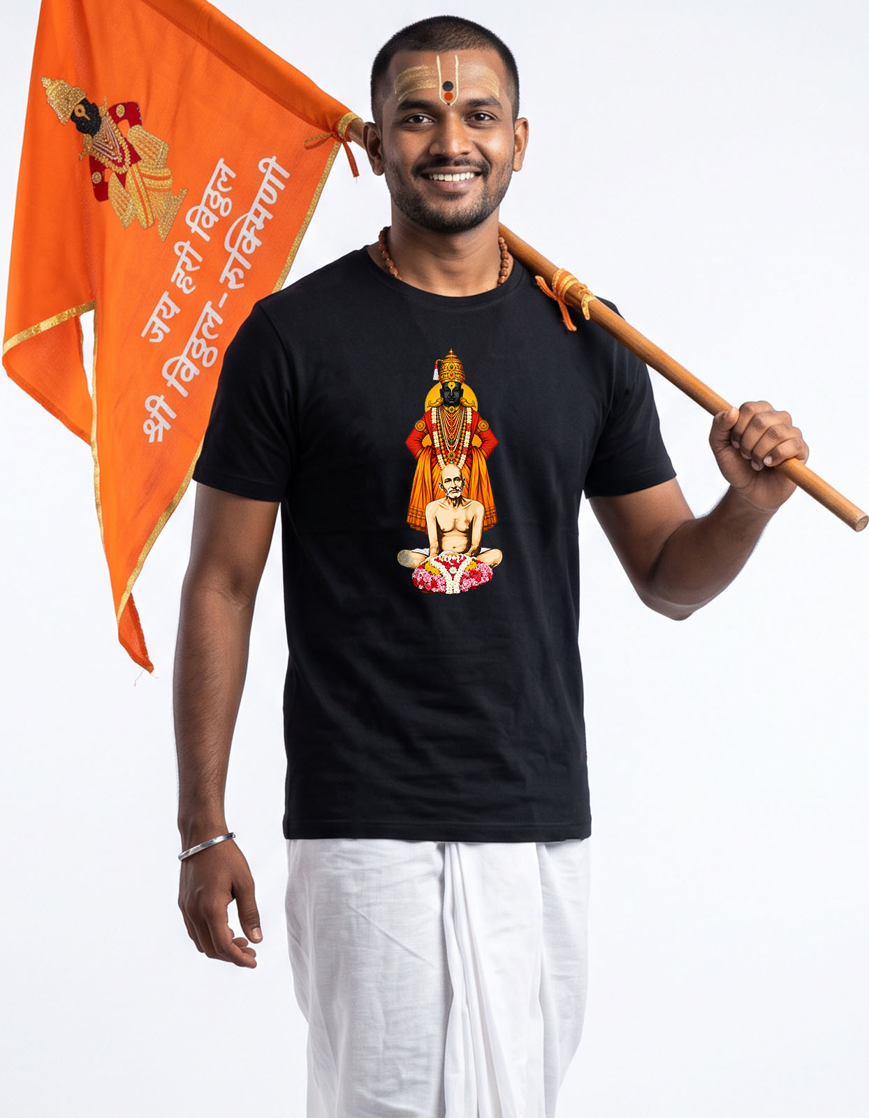 Gajanan Maharaj and Vitthal T-Shirt - Image 2