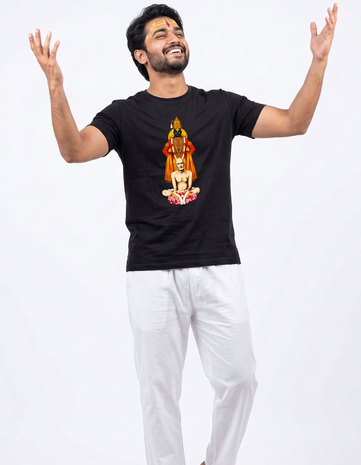 Gajanan Maharaj and Vitthal T-Shirt - Image 4