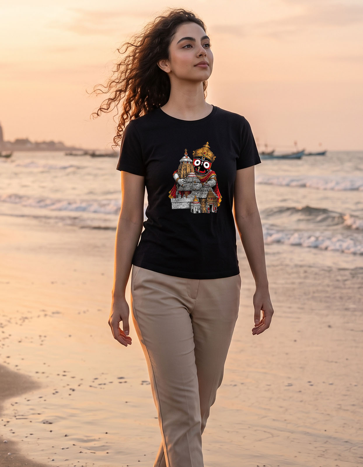 Guardian of Puri Printed T-shirt for Men and Women