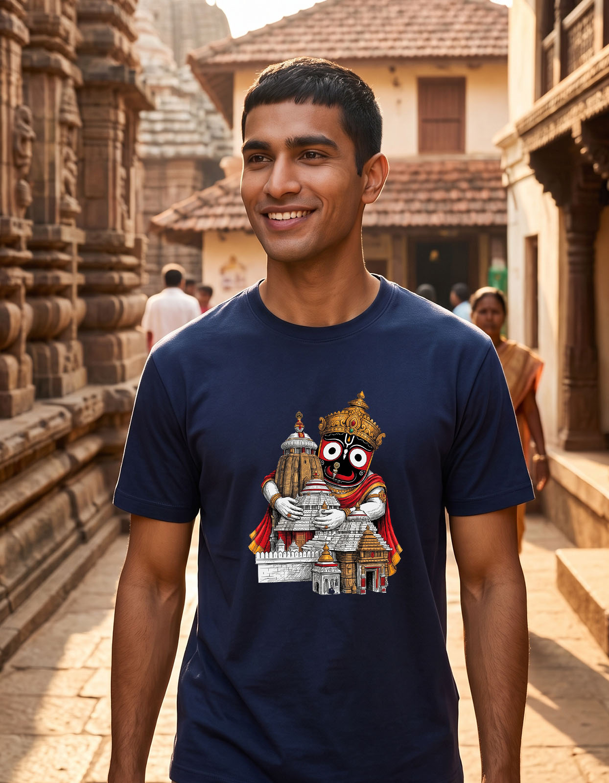 Guardian of Puri Printed T-shirt for Men and Women - Image 7