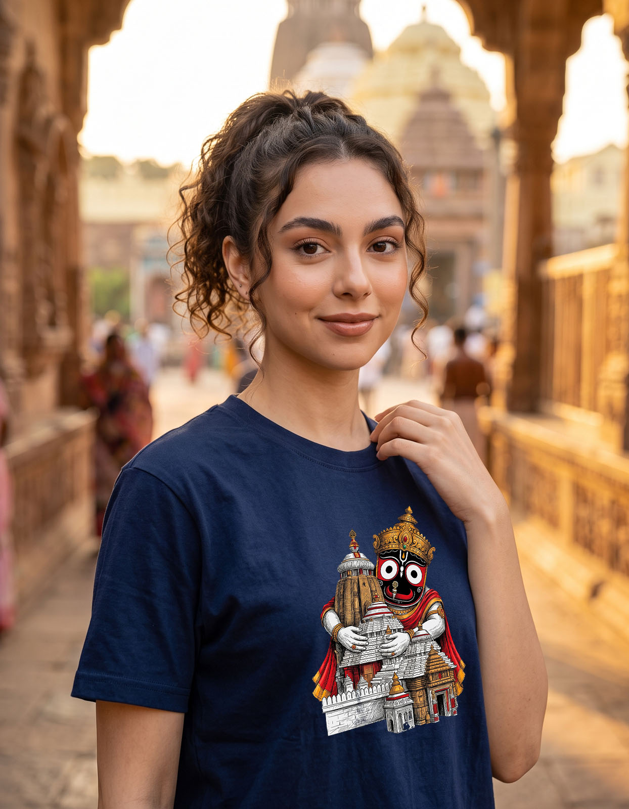 Guardian of Puri Printed T-shirt for Men and Women - Image 8