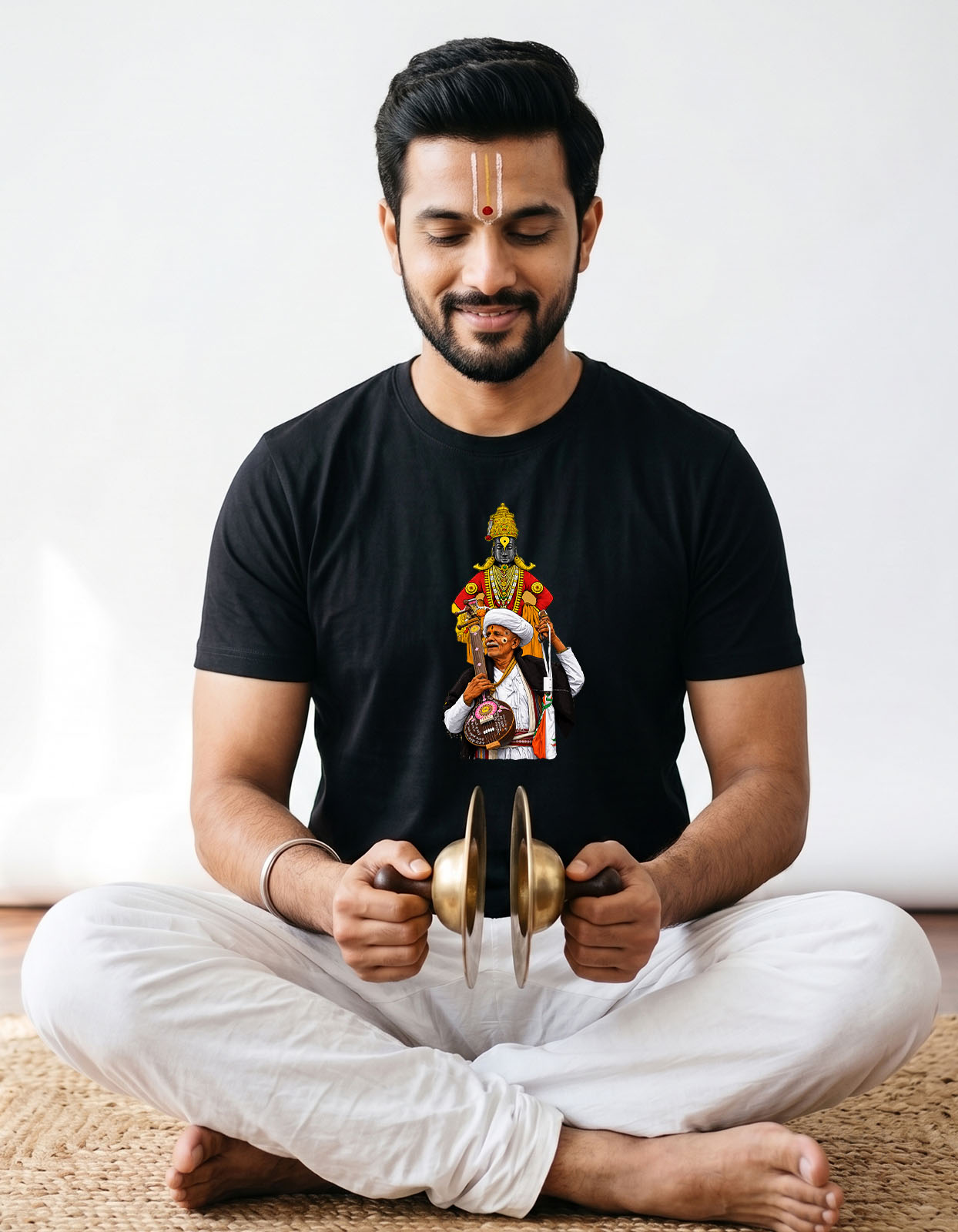 Harinamacha Warkari Printed T-shirt for Men and Women - Image 5