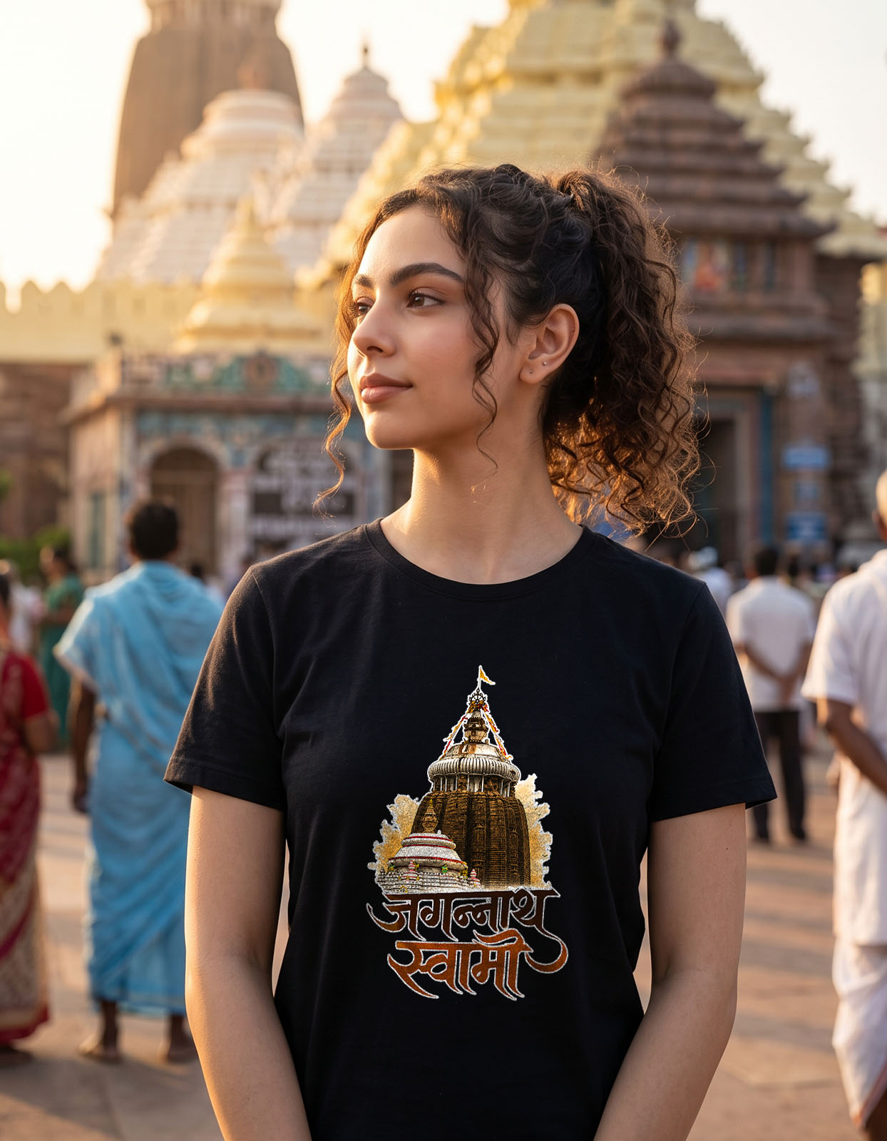 Jagannath Swami Printed T-shirt for Men and Women - Image 3