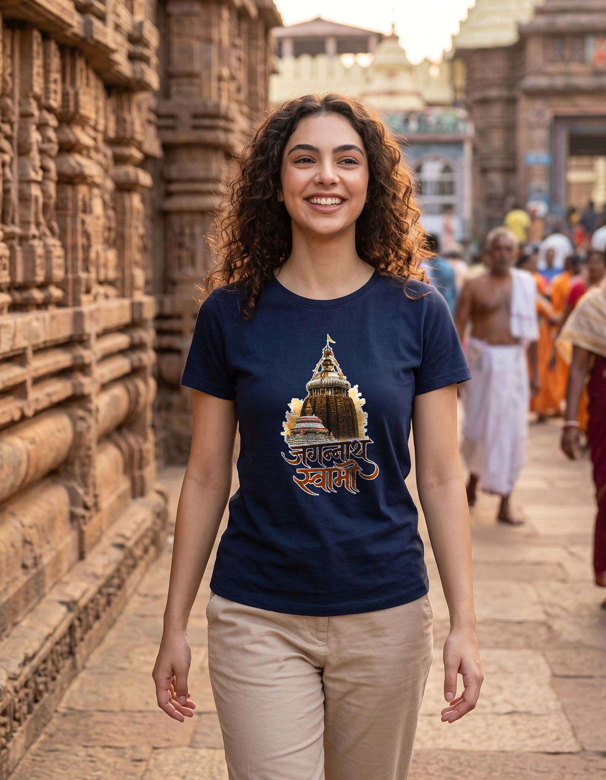 Jagannath Swami Printed T-shirt for Men and Women - Image 5