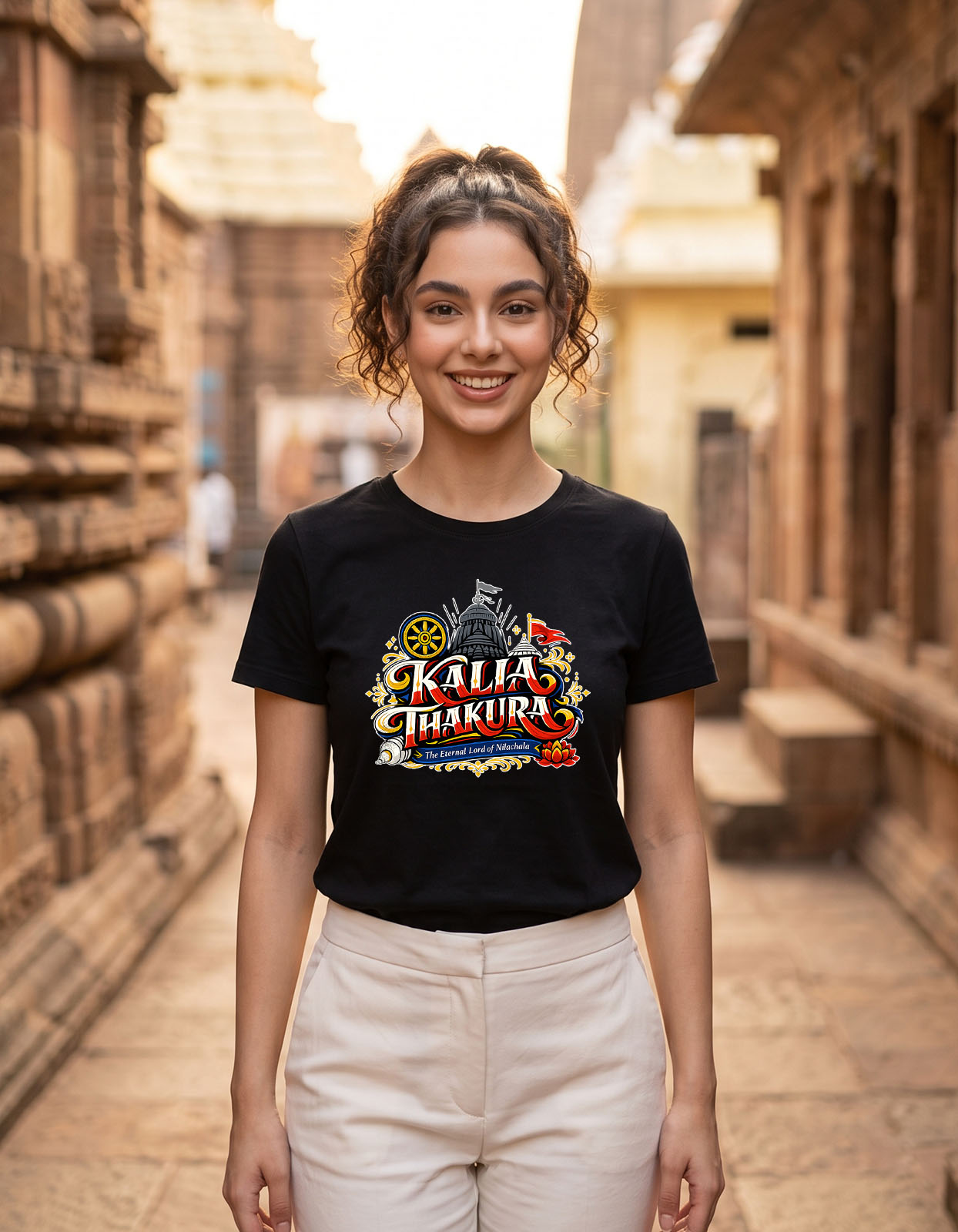 Kalia Thakura Printed T-shirt for Men and Women - Image 3
