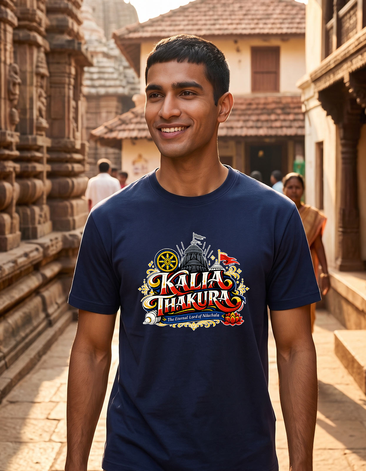Kalia Thakura Printed T-shirt for Men and Women - Image 5
