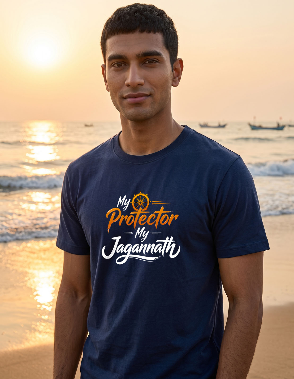 My Protector My Jagannath Printed T-shirt for Men and Women - Image 7
