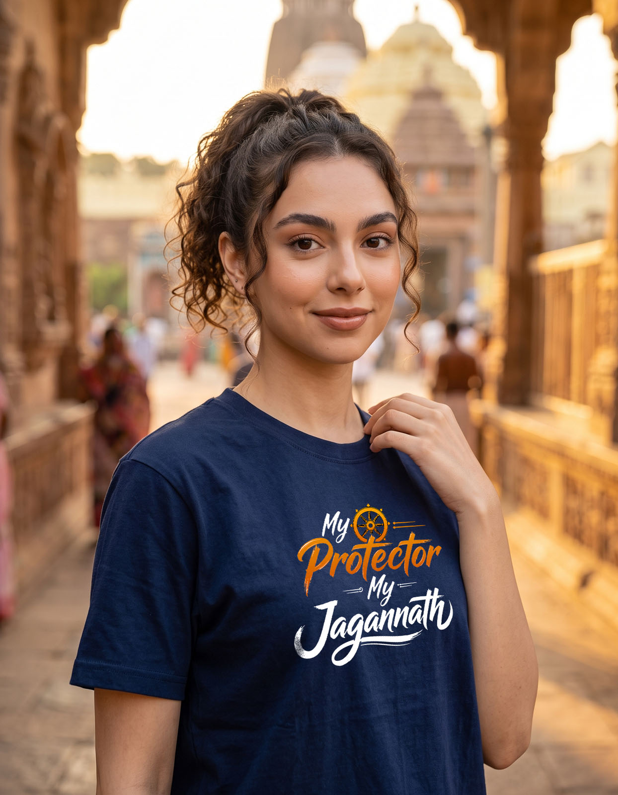 My Protector My Jagannath Printed T-shirt for Men and Women
