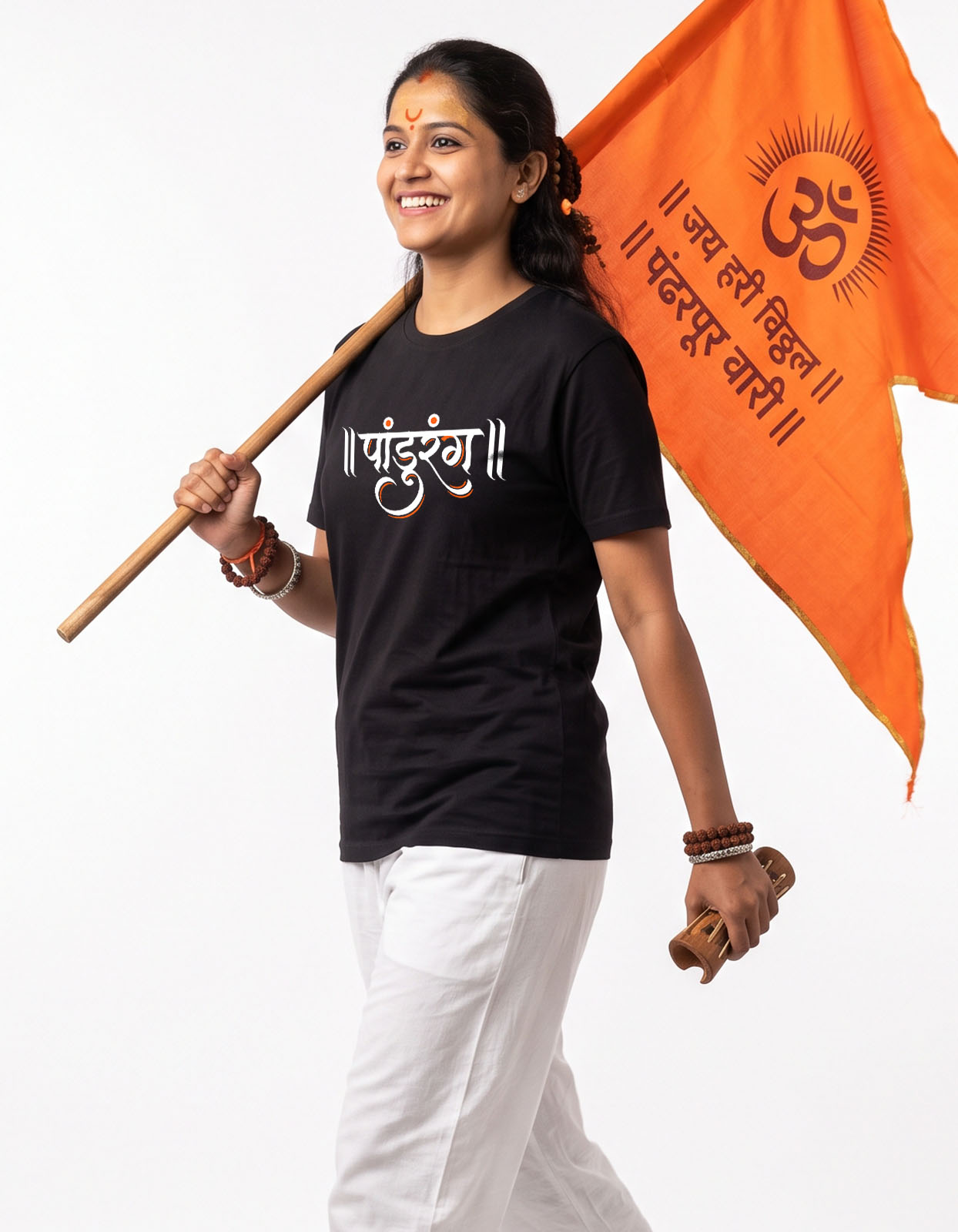 Pandurang Printed T-shirt for Men and Women - Image 4