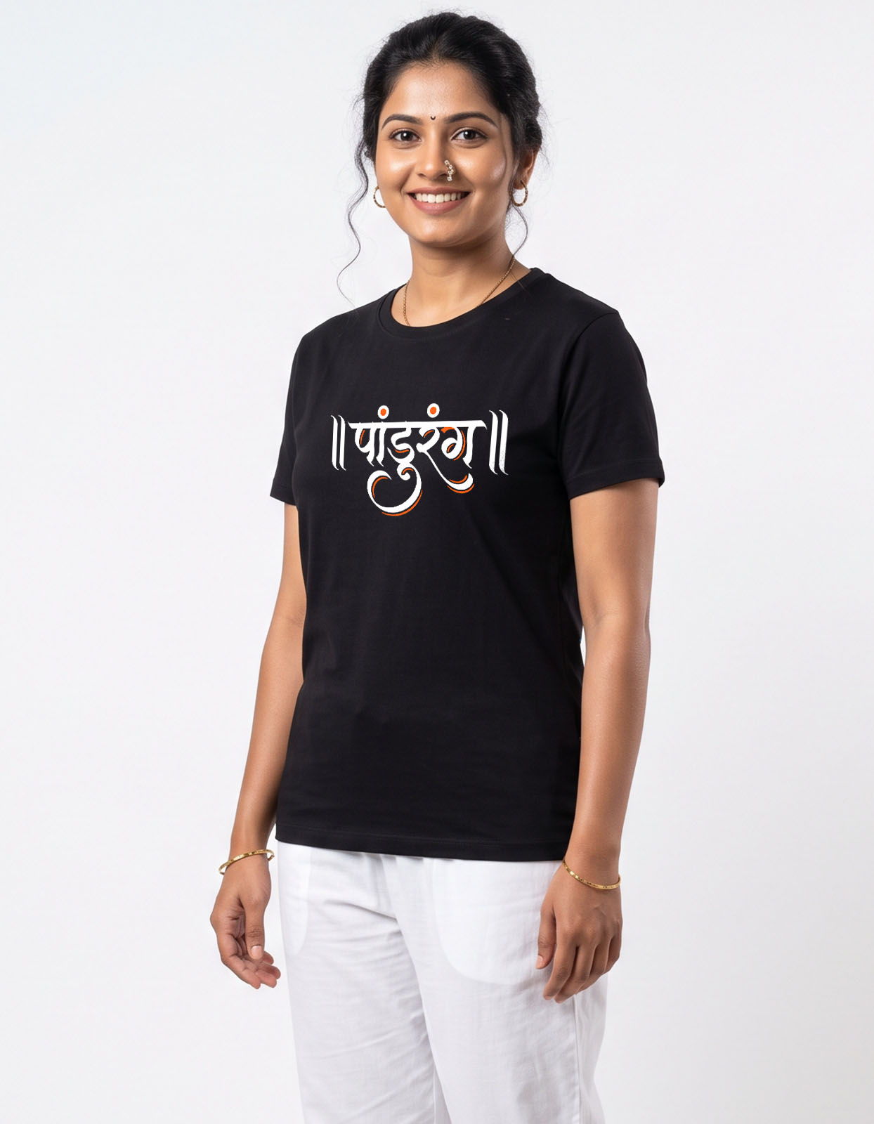 Pandurang Printed T-shirt for Men and Women - Image 5
