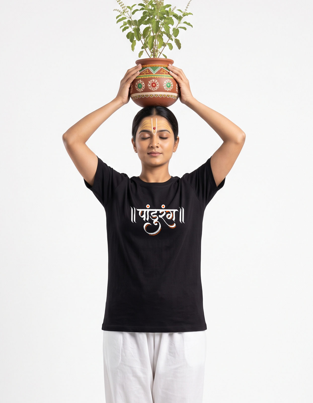 Pandurang Printed T-shirt for Men and Women - Image 7
