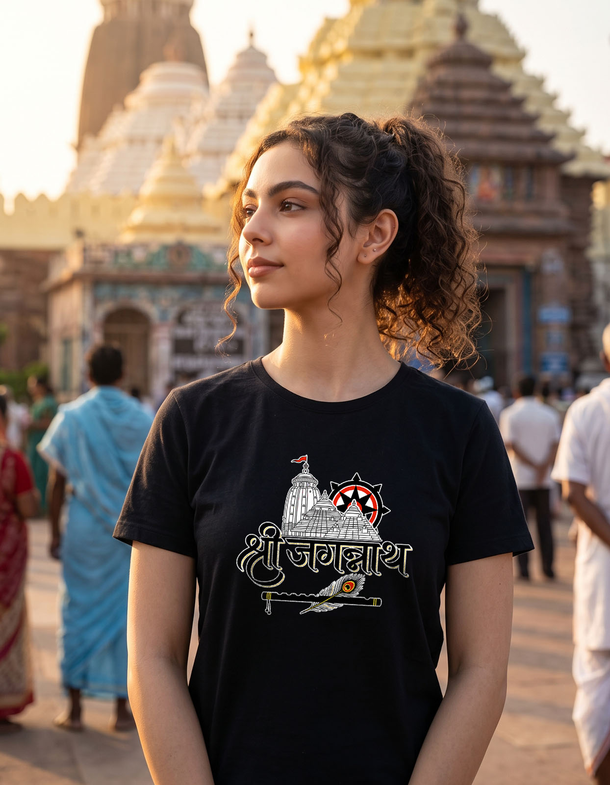 Shree Jagannath Printed T-shirt for Men and Women - Image 5