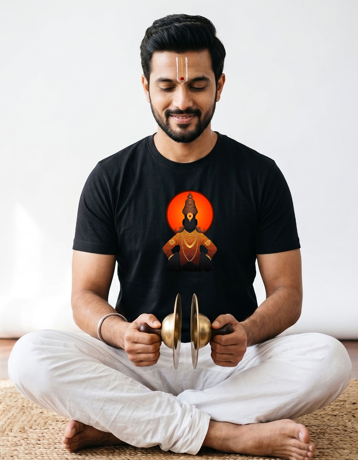 The Eternal Vitthal Printed T-shirt for Men and Women
