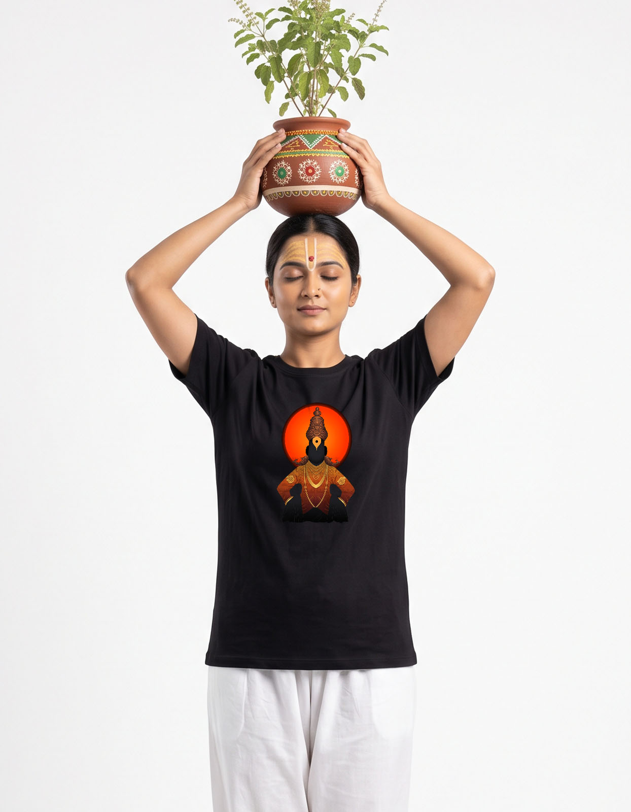 The Eternal Vitthal Printed T-shirt for Men and Women - Image 4