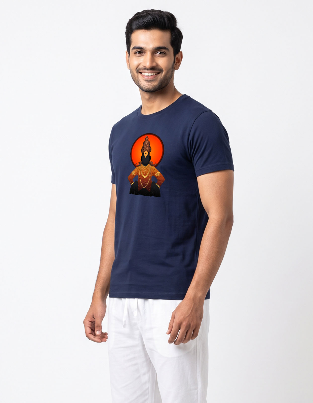 The Eternal Vitthal Printed T-shirt for Men and Women - Image 8