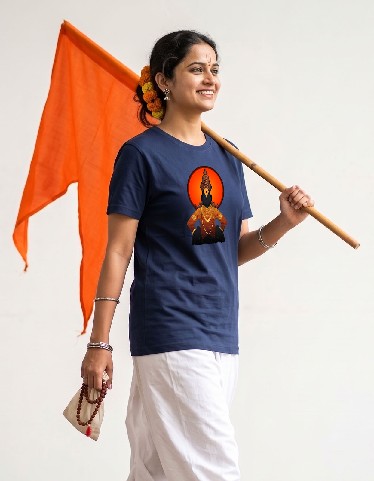 The Eternal Vitthal Printed T-shirt for Men and Women - Image 10