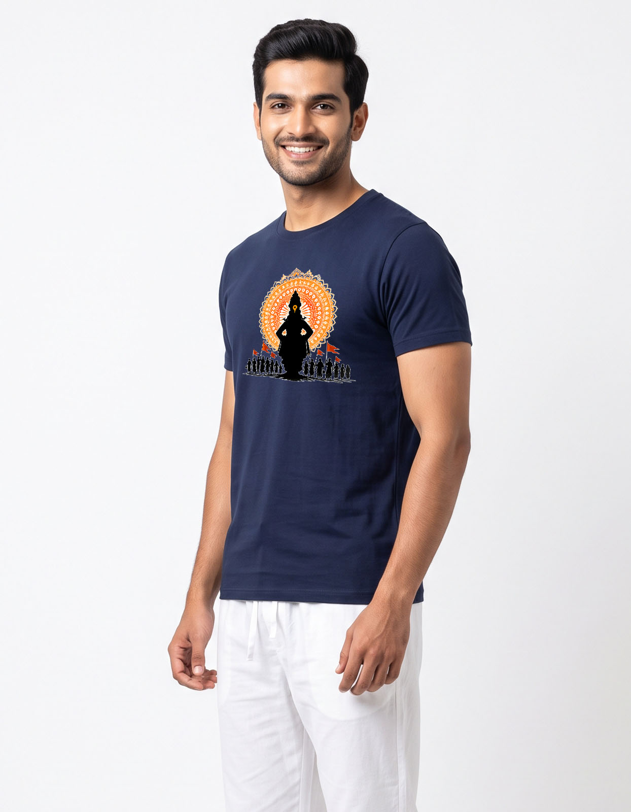VARKARI Pandharichi Wat Printed T-shirt for Men and Women - Image 8