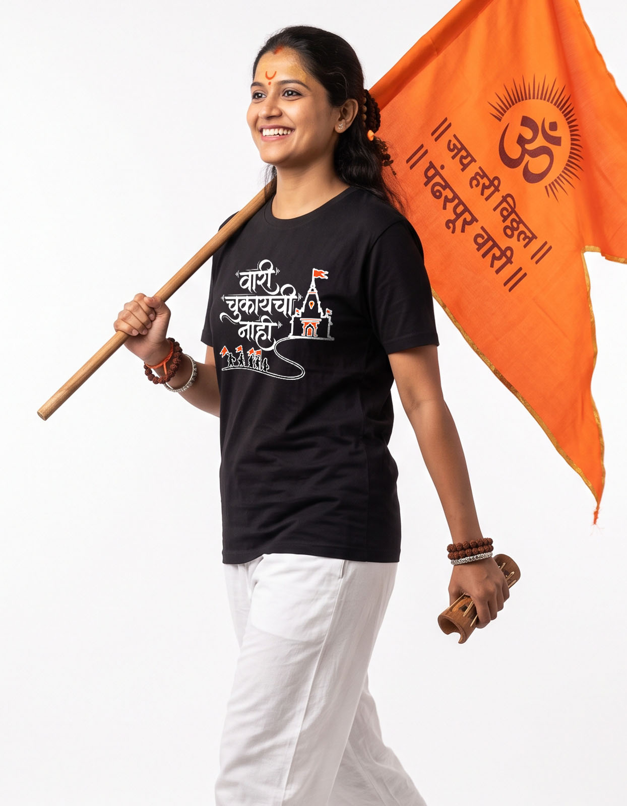 Vaari Chukayachi Nahi Printed T-shirt for Men and Women - Image 6