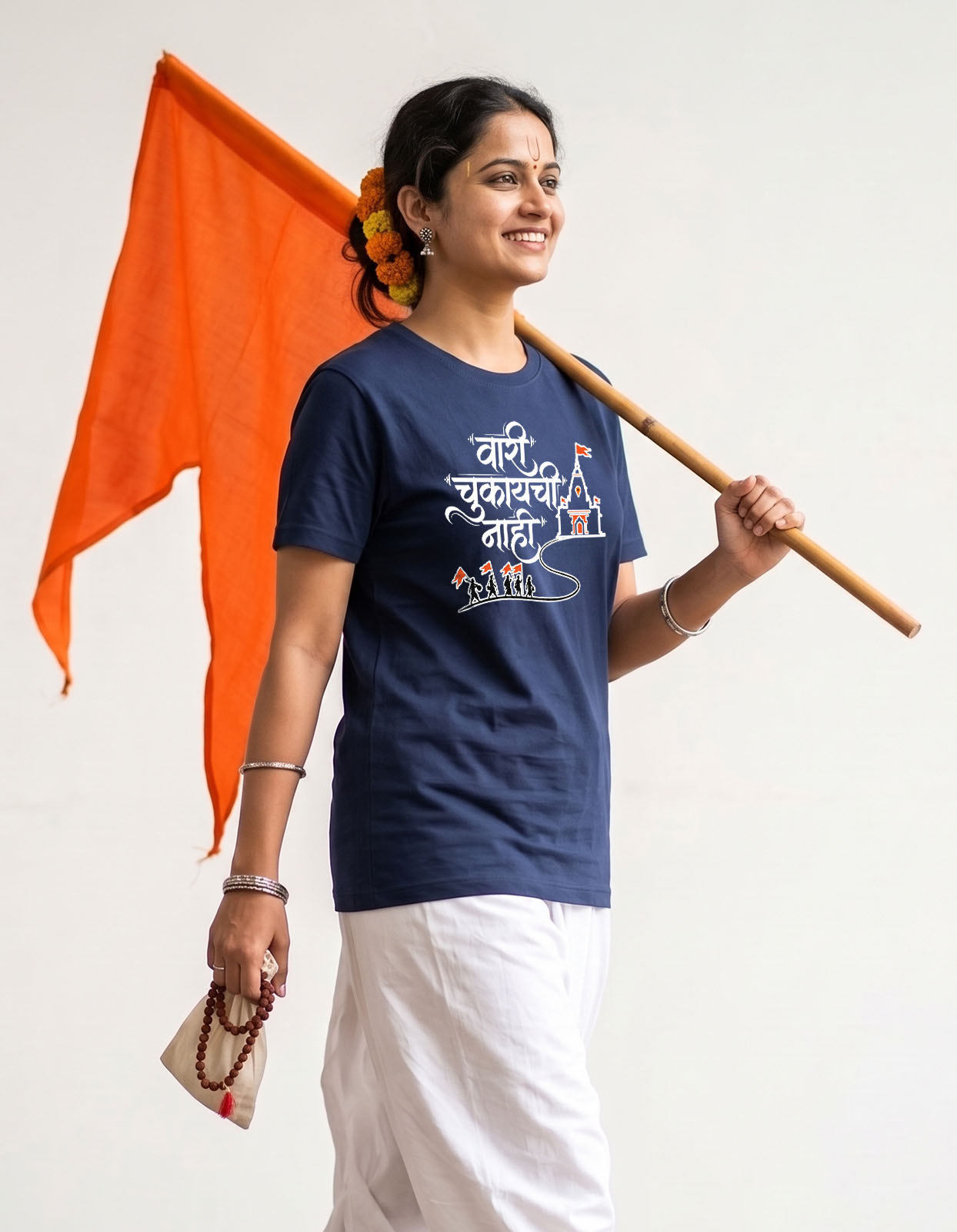 Vaari Chukayachi Nahi Printed T-shirt for Men and Women - Image 11