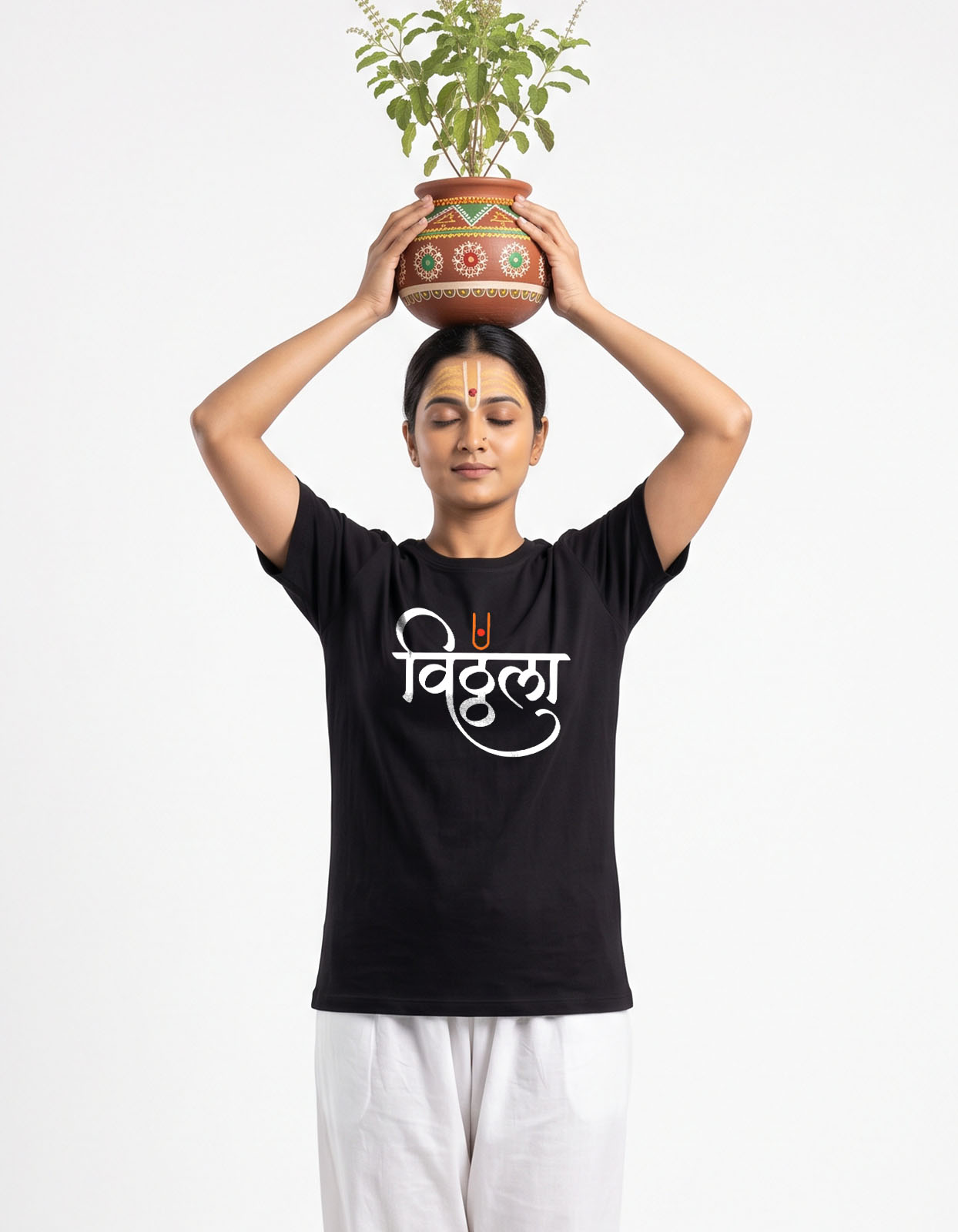 Vitthala Printed T-shirt for Men and Women - Image 3