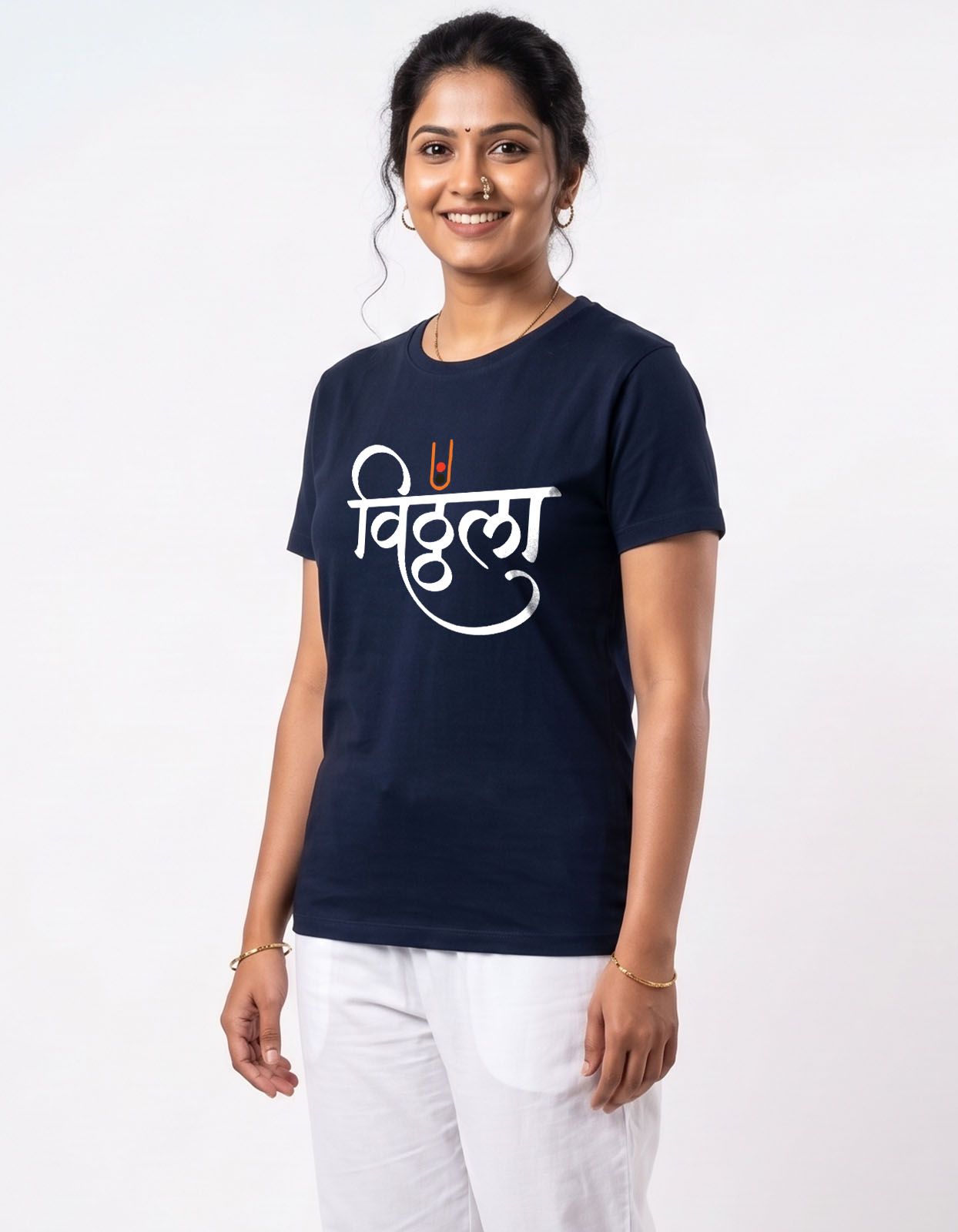 Vitthala Printed T-shirt for Men and Women - Image 9