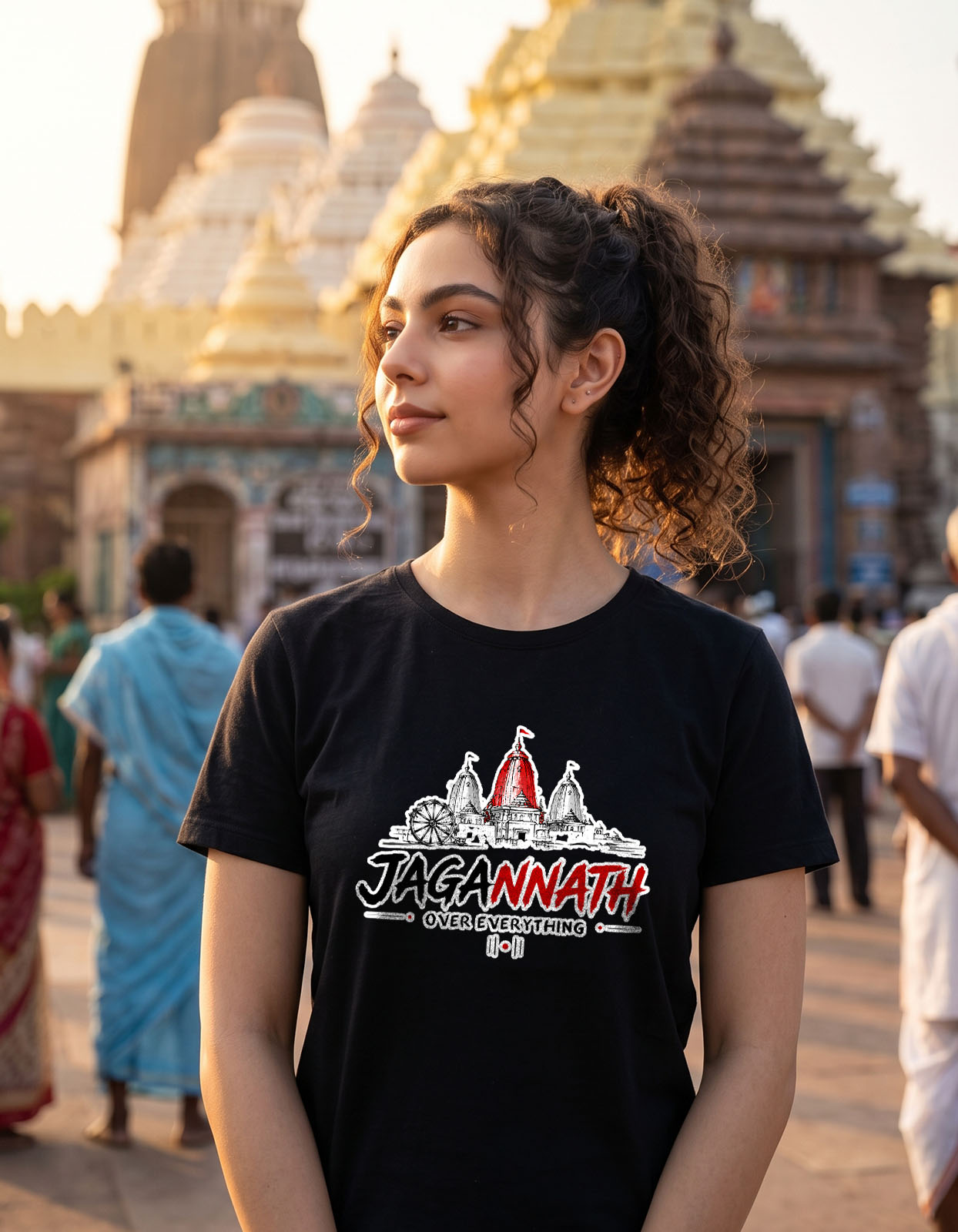 Jagannath Over Everything Printed T-shirt for Men and Women