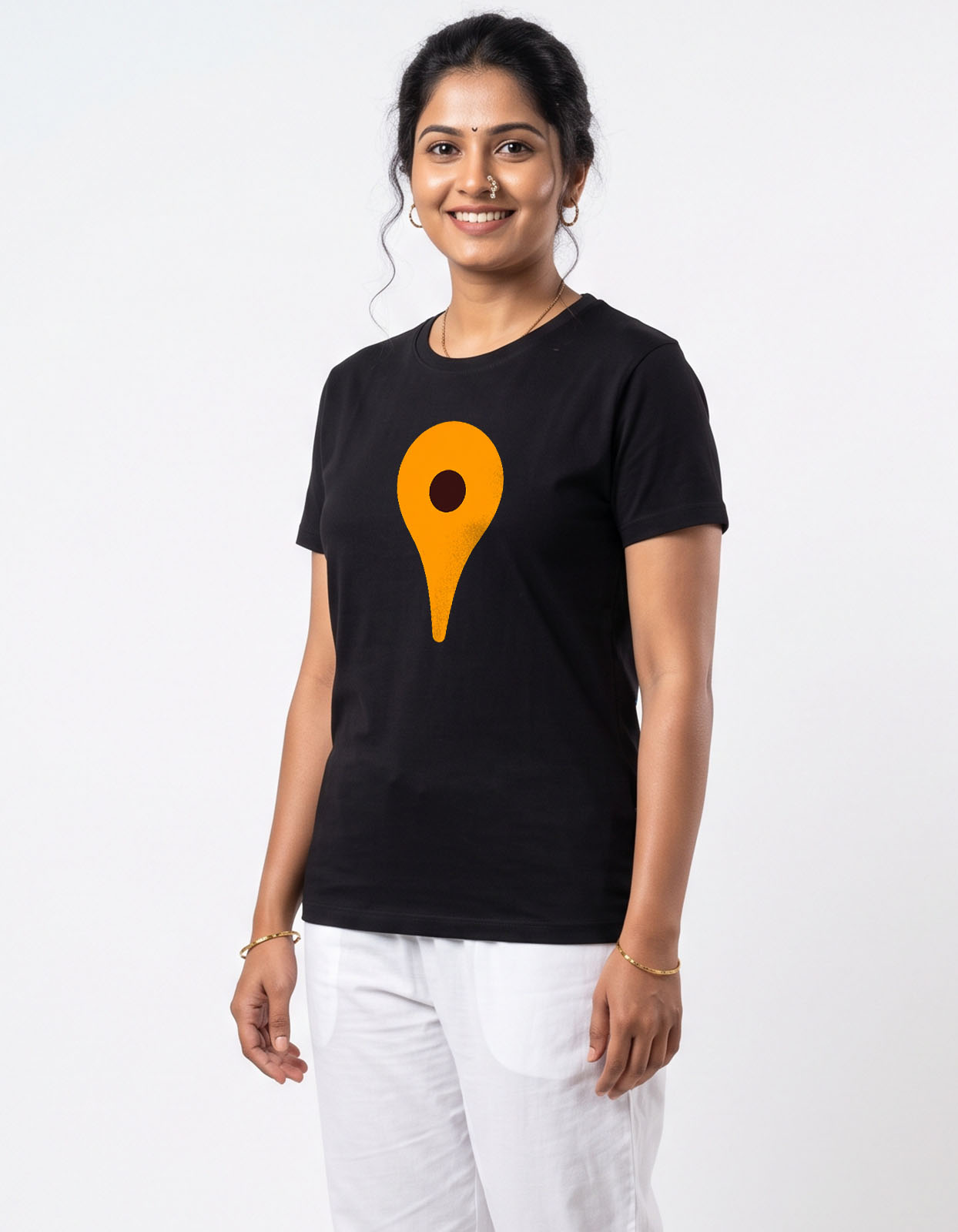 Vitthal Tilak Printed T-shirt for Men and Women - Image 5